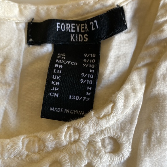 Forever 21 Kids Eyelet Dress - Picture 3 of 5